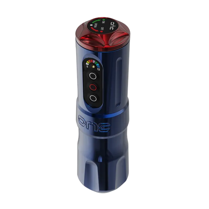 FK Irons One Tattoo Machine with Drop in Battery Royal Blue 4mm Stroke FK Irons Female Sex Toys