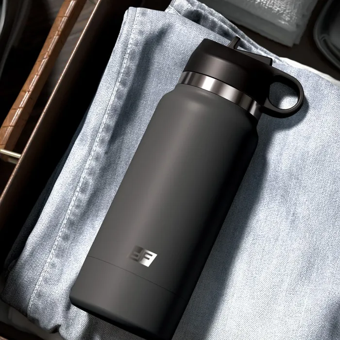 Fuck Flask Pussy Stroker Disguised as a Water Bottle Chocolate Pipedream Products Male Sex Toys