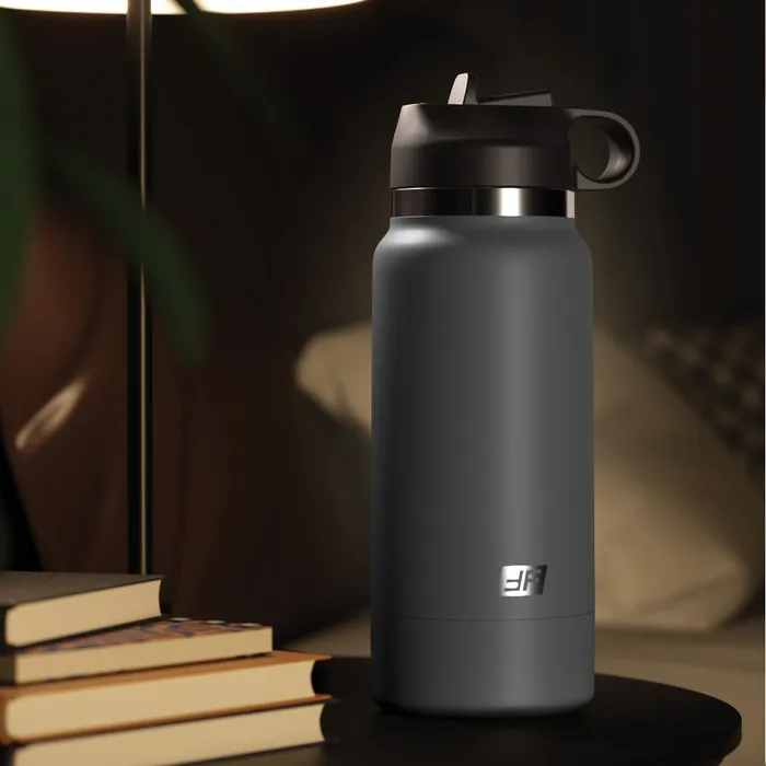 Fuck Flask Pussy Stroker Disguised as a Water Bottle Chocolate Pipedream Products Male Sex Toys