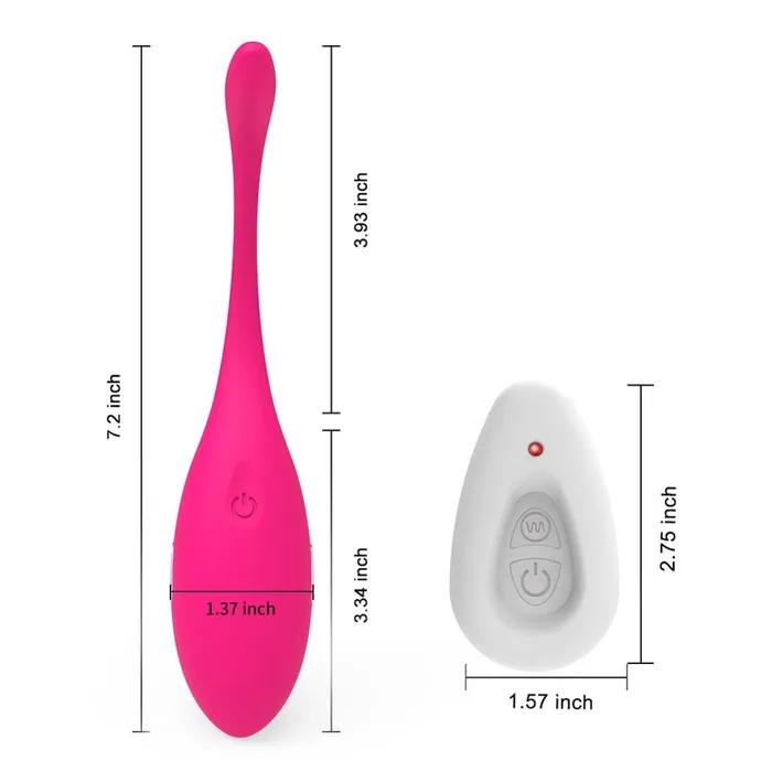 FUNMATES Female Sex Toys Mignon Women Electronictherapy Pelvic Floor Electroshock Kegel Balls with Remote