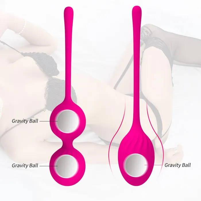FUNMATES Male Sex Toys Womens Wireless Kegel Gravity BallSingle Ball