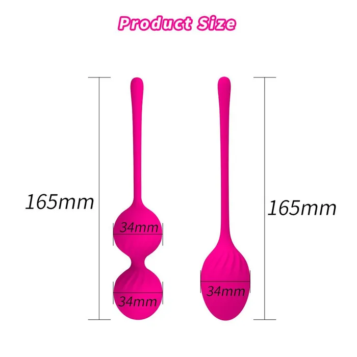 FUNMATES Male Sex Toys Womens Wireless Kegel Gravity BallSingle Ball