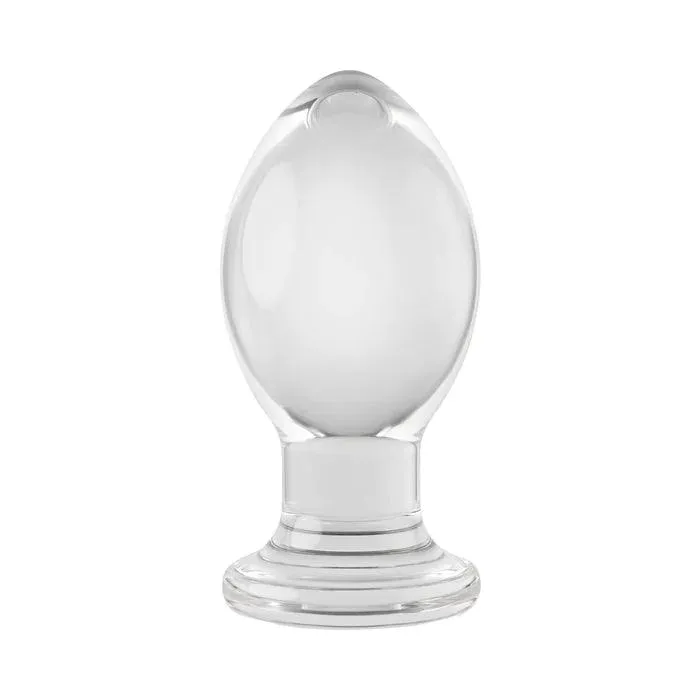 Gender X Crystal Ball Suction Cup Anal Plug Clear Gender X Anal