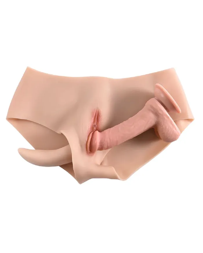 Gender X Wearable Vagina and Ass Panty Light Evolved Novelties Male Sex Toys