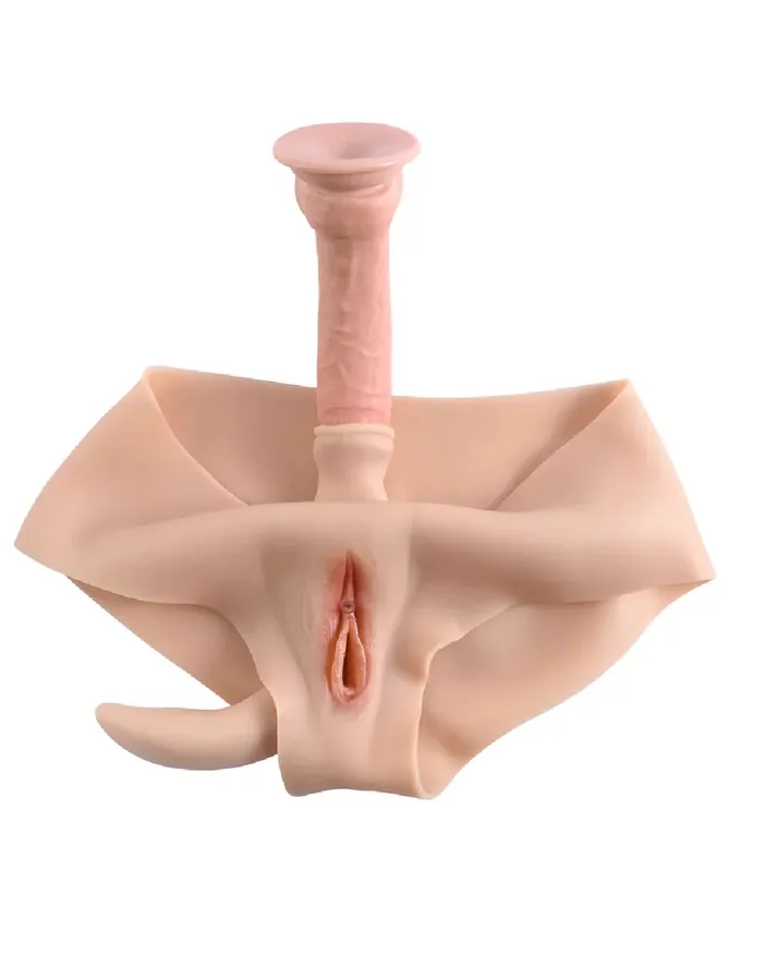 Gender X Wearable Vagina and Ass Panty Light Evolved Novelties Male Sex Toys