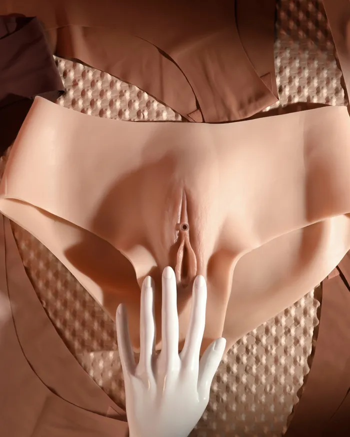 Gender X Wearable Vagina and Ass Panty Light Evolved Novelties Male Sex Toys