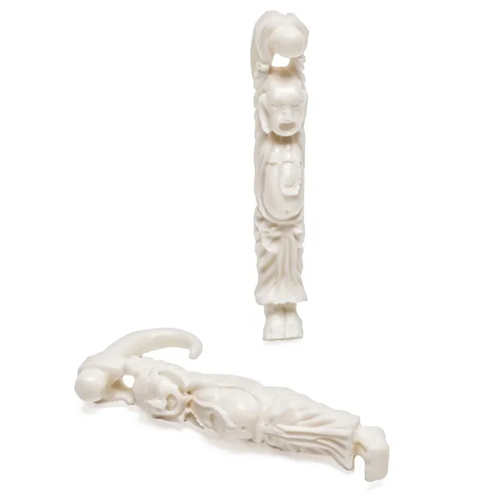 Hanging for Life Carved Bone Hanger 15mm8mm Price Per 1 Elementals Organics Anal