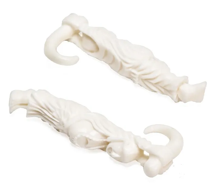 Hanging for Life Carved Bone Hanger 15mm8mm Price Per 1 Elementals Organics Anal