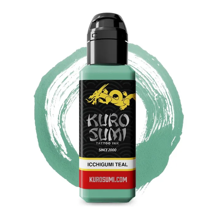 Icchigumi Teal Kuro Sumi Tattoo Ink Pick Size Kuro Sumi Vibrators