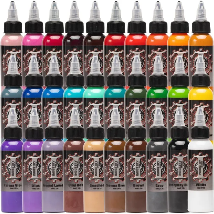 Industry Inks Male Sex Toys 30 Color Set Industry Inks Pick Size