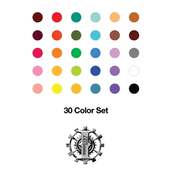 Industry Inks Male Sex Toys 30 Color Set Industry Inks Pick Size