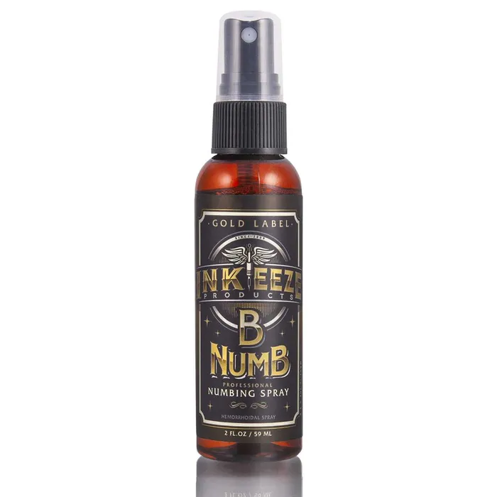 INKEEZE Vibrators INKEEZE Gold Label Numbing Spray 2oz Bottle