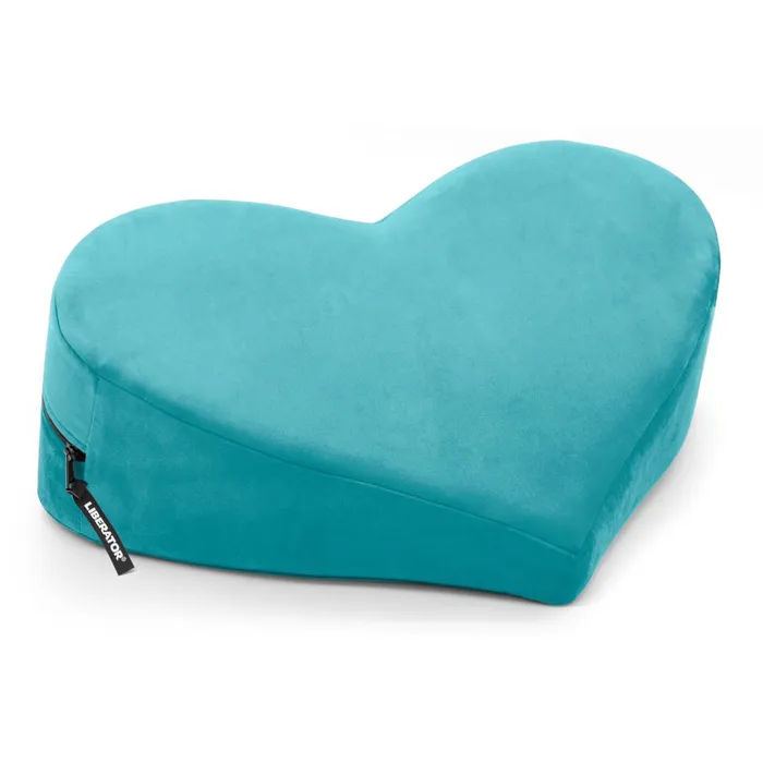 Liberator Heart Wedge Sex Positioning Cushion Teal Liberator Vibrators