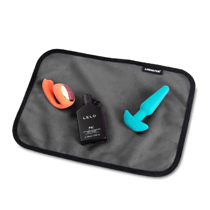 Liberator Liberator Fascinator Toy Pad Mini Waterproof Sex Blanket Black Vibrators