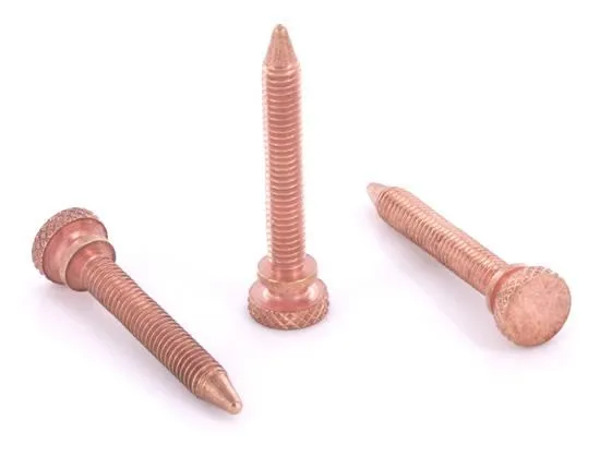 Long Copper Contact Screw M4 Metric Version 7 Precision Vibrators