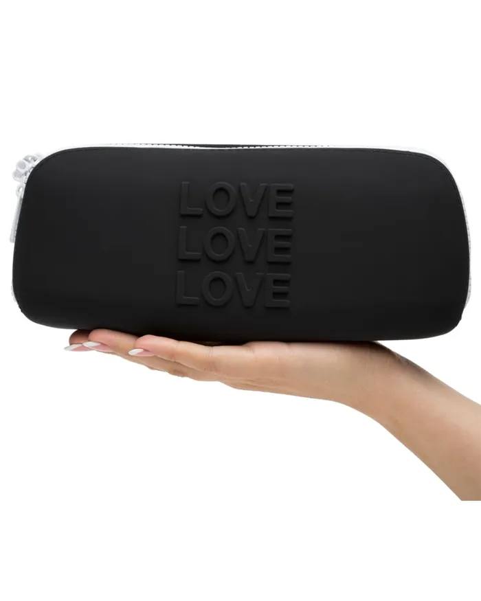 Lovehoney Vibrators Happy Rabbit LOVE Medium Silicone Zipper Storage Case