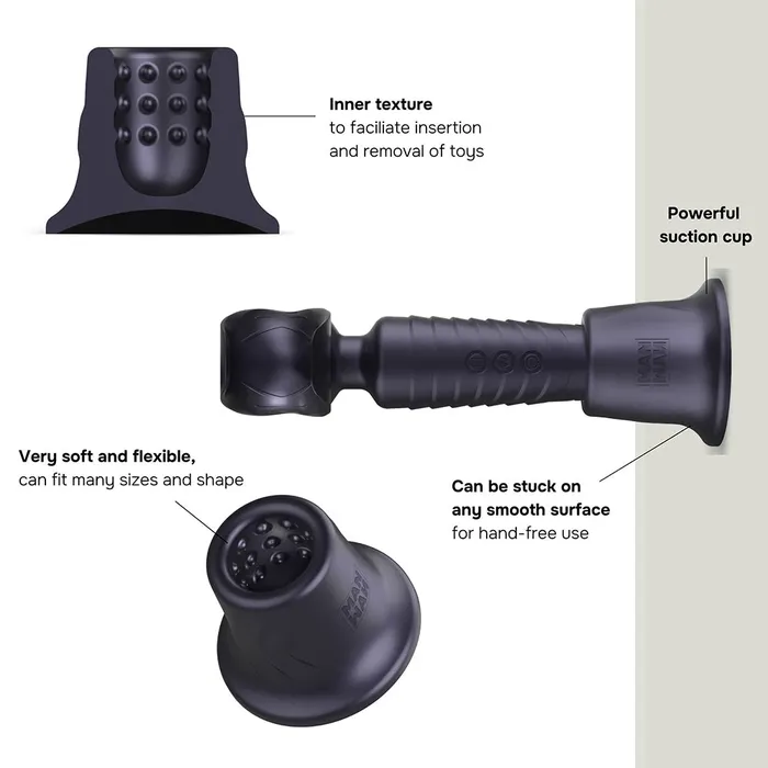 Lovely Planet Female Sex Toys Holden Universal Wand Holder with Suction Cup