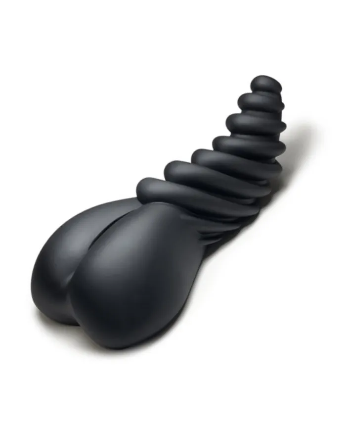 Luvgrind Soft Silicone Stroker Grinder and Dildo Base Black Bananapants Dildos