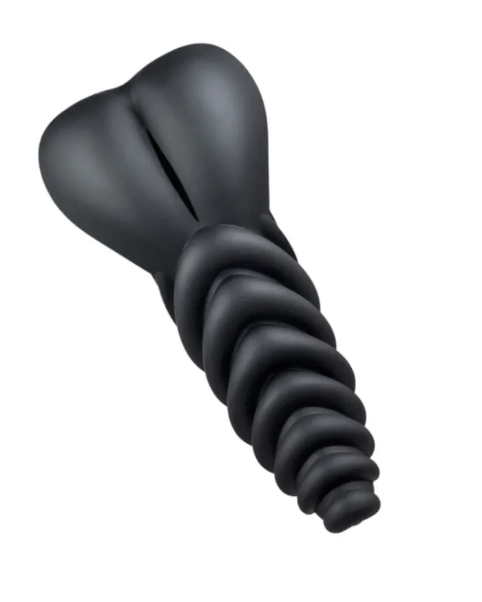 Luvgrind Soft Silicone Stroker Grinder and Dildo Base Black Bananapants Dildos