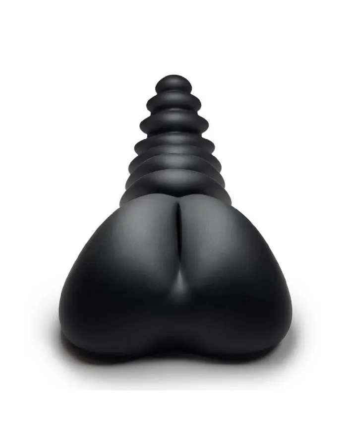 Luvgrind Soft Silicone Stroker Grinder and Dildo Base Black Bananapants Dildos
