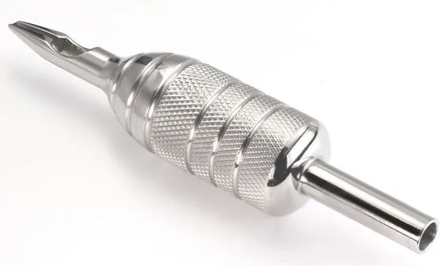 Male Sex Toys 5FT 1 PIECE Combo Stainless Steel Tattoo 78 Grip with 5 FT Open Flat Tip Precision
