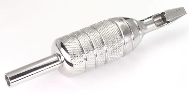 Male Sex Toys 7FT 1 PIECE Combo Stainless Steel Tattoo 78 Grip with 7 FT Open Flat Tip Precision