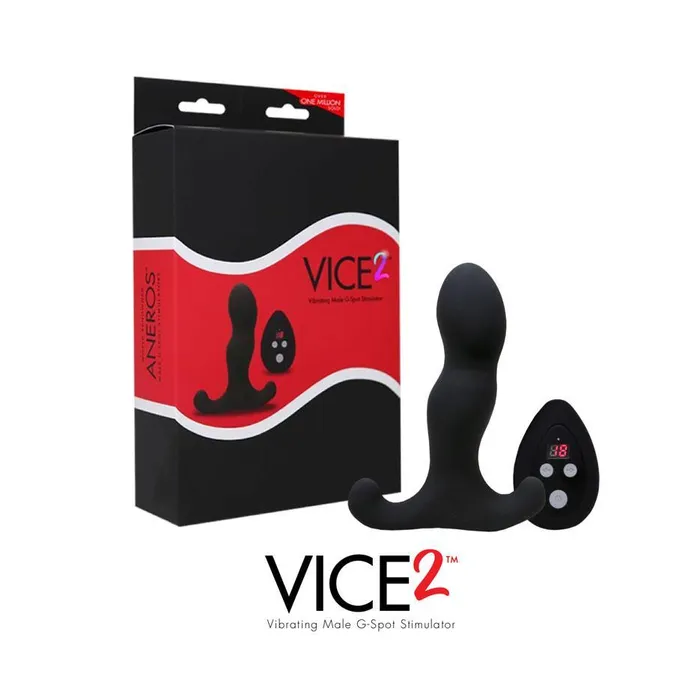 Male Sex Toys Aneros Aneros Vice 2 Silicone Vibrating Prostate Massager
