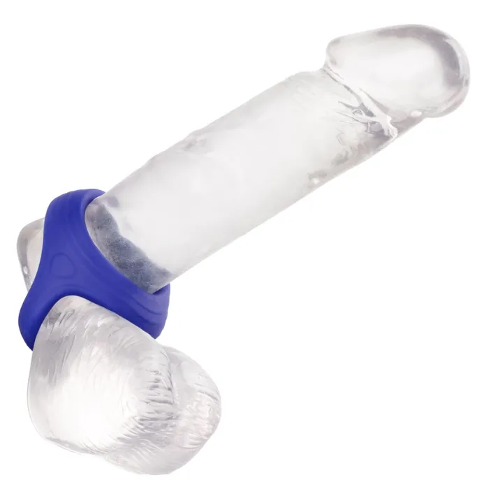 Male Sex Toys CalExotics Admiral Blue Stretchy Blue Silicone Cock and Ball Ring Male Sex Toys CalExotics Admiral Blue Stretchy Blue Silicone Cock and Ball Ring