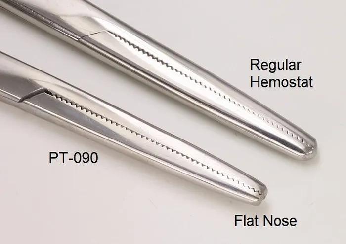 Male Sex Toys Flat Nose 6 Hemostat Steel Forceps by Shawn OHare Pierced Tools