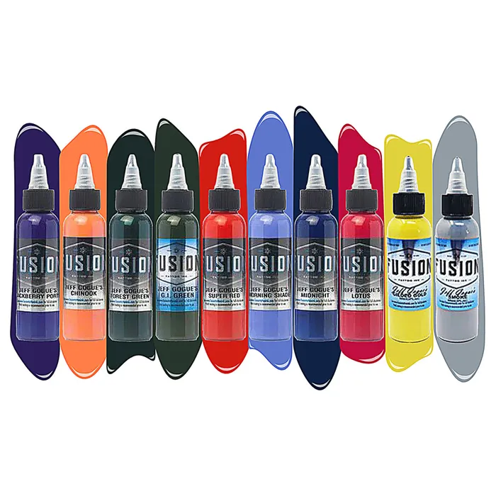 Male Sex Toys Fusion Jeff Gogue 10Color Palette Signature Set Fusion Tattoo Ink 1oz Male Sex Toys Fusion Jeff Gogue 10Color Palette Signature Set Fusion Tattoo Ink 1oz