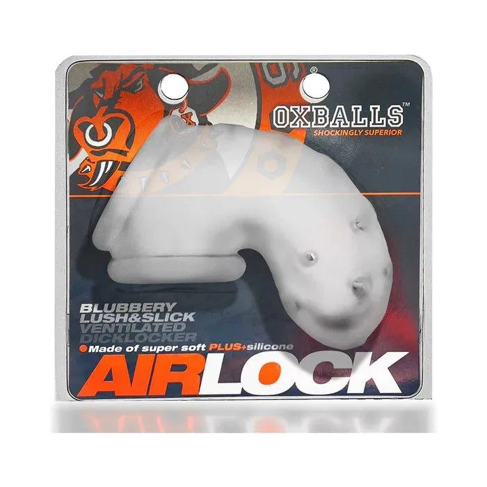 Male Sex Toys Oxballs LLC OxBalls Airlock Air Vent Silicone Chastity Packer Clear Male Sex Toys Oxballs LLC OxBalls Airlock Air Vent Silicone Chastity Packer Clear