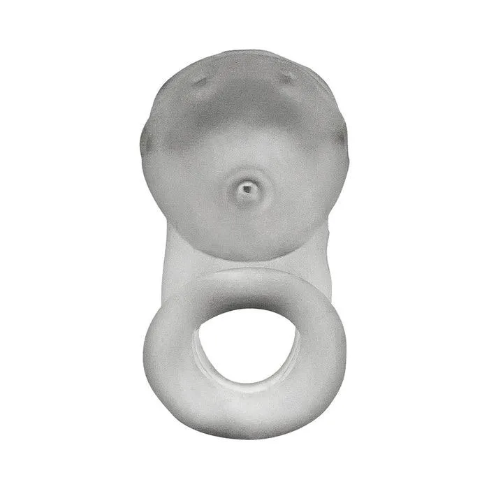 Male Sex Toys Oxballs LLC OxBalls Airlock Air Vent Silicone Chastity Packer Clear