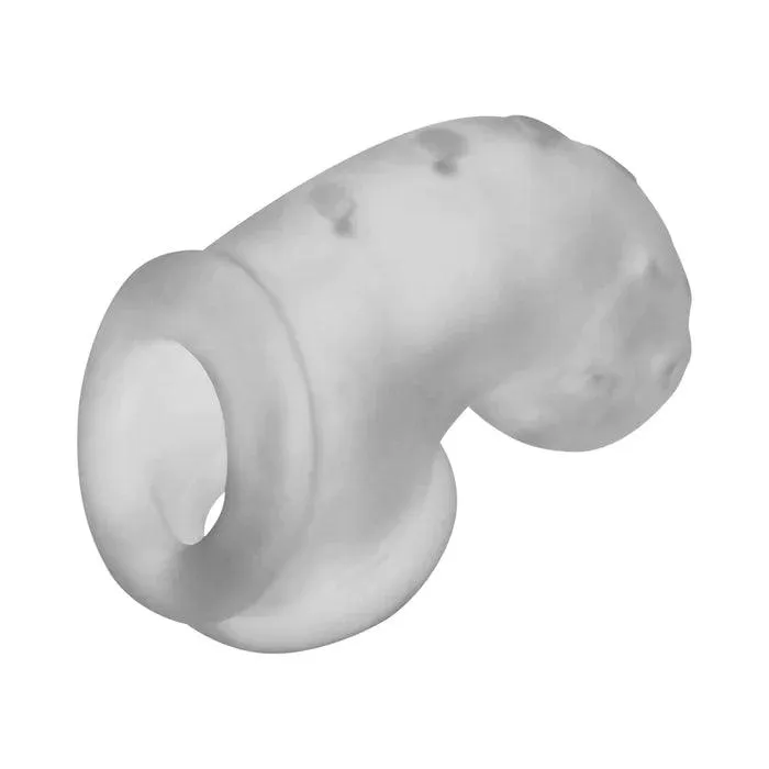 Male Sex Toys Oxballs LLC OxBalls Airlock Air Vent Silicone Chastity Packer Clear