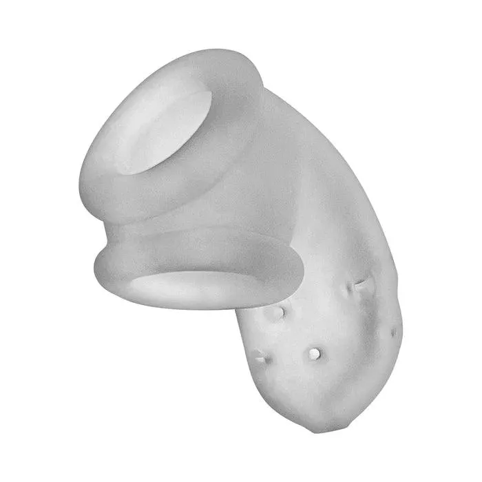 Male Sex Toys Oxballs LLC OxBalls Airlock Air Vent Silicone Chastity Packer Clear