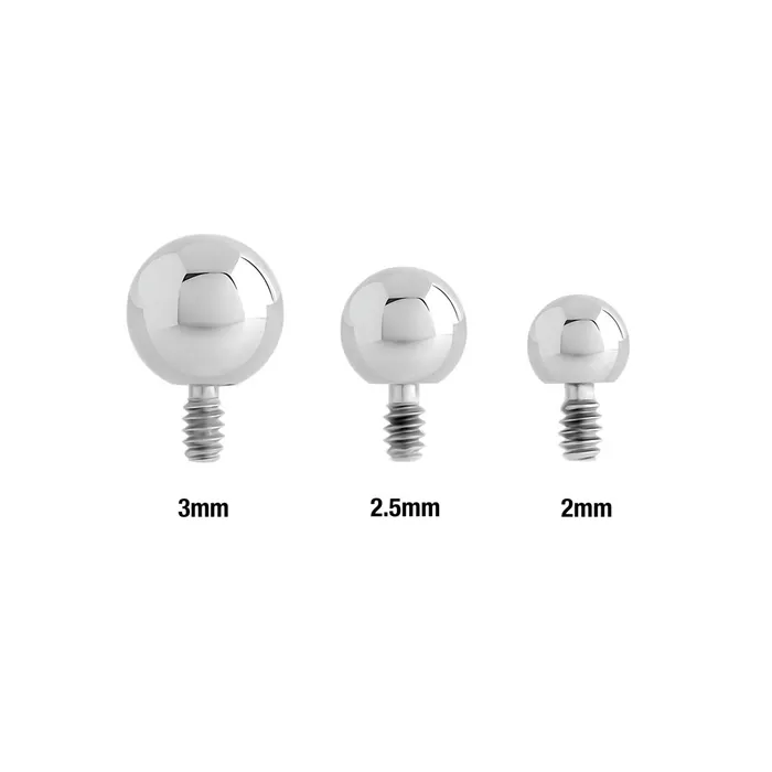 Male Sex Toys Painful Pleasures 16g Internal 08mm Threading Steel Ball Price Per 1