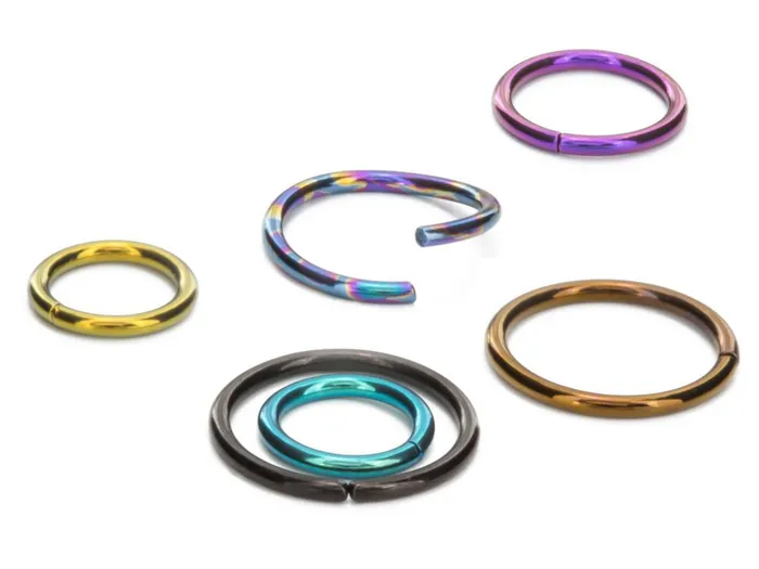 Male Sex Toys Painful Pleasures 18g Seamless Niobium Ring Price Per 1