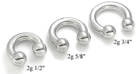 Male Sex Toys Painful Pleasures 2g Internal Steel Circular Barbell Price Per 1