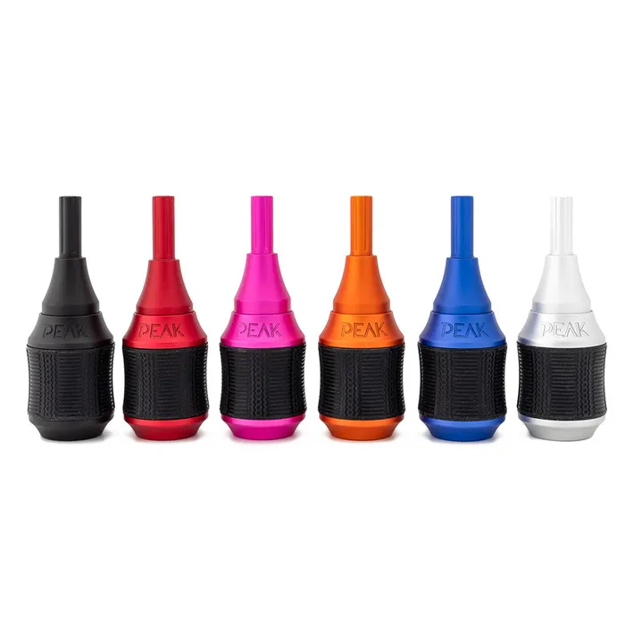 Male Sex Toys Peak Peak Natron Aluminum 30mm Adjustable Cartridge Grip Orange