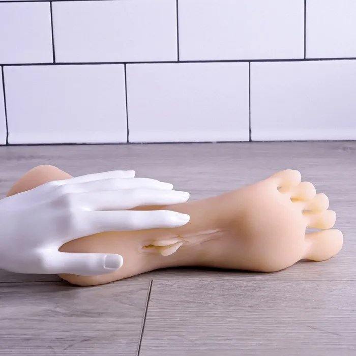 Male Sex Toys Pussy Footin Realistic Foot Fetish Masturbator Vanilla Evolved Novelties