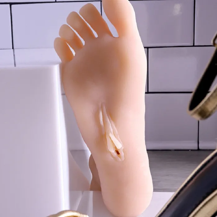Male Sex Toys Pussy Footin Realistic Foot Fetish Masturbator Vanilla Evolved Novelties