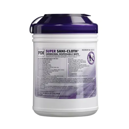 Male Sex Toys SaniCloth Super SaniCloth Surface Wipes Tub of 160