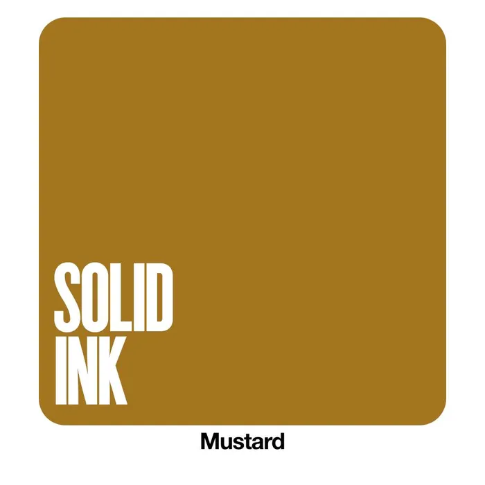 Male Sex Toys Solid Ink Mustard Solid Ink Pick Size