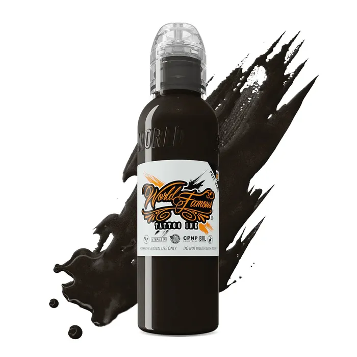 Male Sex Toys World Famous Badlands Brown World Famous Tattoo Ink Pick Size