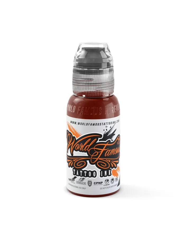 Male Sex Toys World Famous Jay Freestyle Brown World Famous Tattoo Ink Pick Size