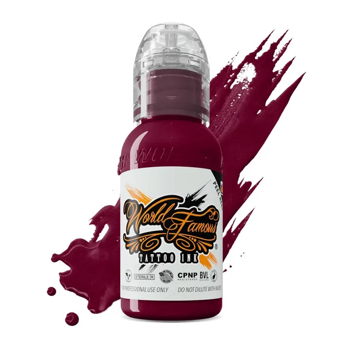 Master Mike Abby Magenta World Famous Tattoo Ink Pick Size World Famous Male Sex Toys