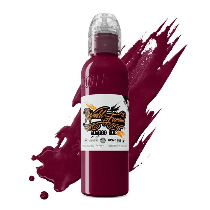 Master Mike Abby Magenta World Famous Tattoo Ink Pick Size World Famous Male Sex Toys