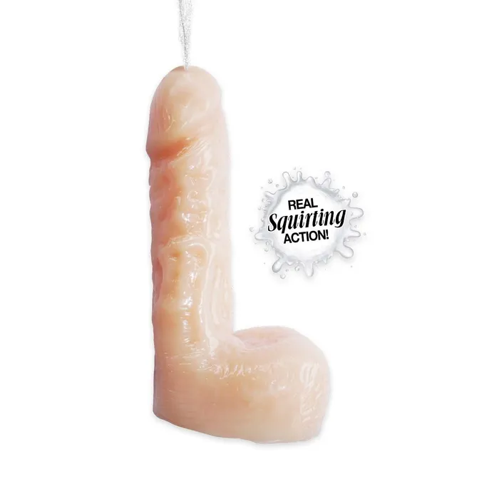 Nasstoys Dildos Natural Realskin Squirting Dildo 6 Inch Vanilla