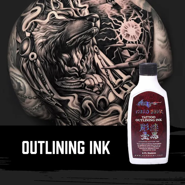 Outlining Ink Kuro Sumi Tattoo Ink Pick Size Kuro Sumi Male Sex Toys