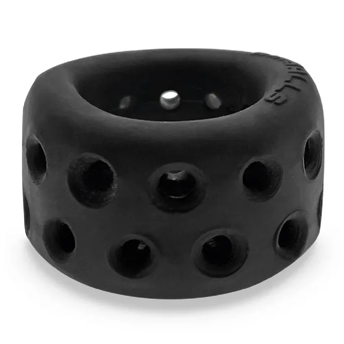 Oxballs Anal Oxballs Air Lite Ventilated Ball Stretcher Black Ice