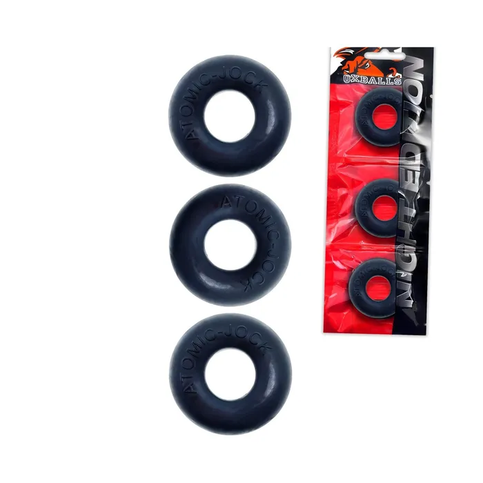 Oxballs LLC OXBALLS RINGER 3Pack NIGHT EDITION Cockring PLUSsilicone Male Sex Toys Oxballs LLC OXBALLS RINGER 3Pack NIGHT EDITION Cockring PLUSsilicone Male Sex Toys